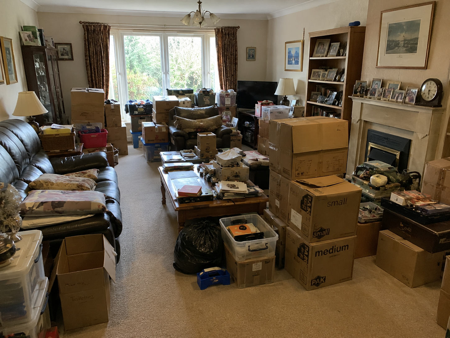 Downsizing assistance before