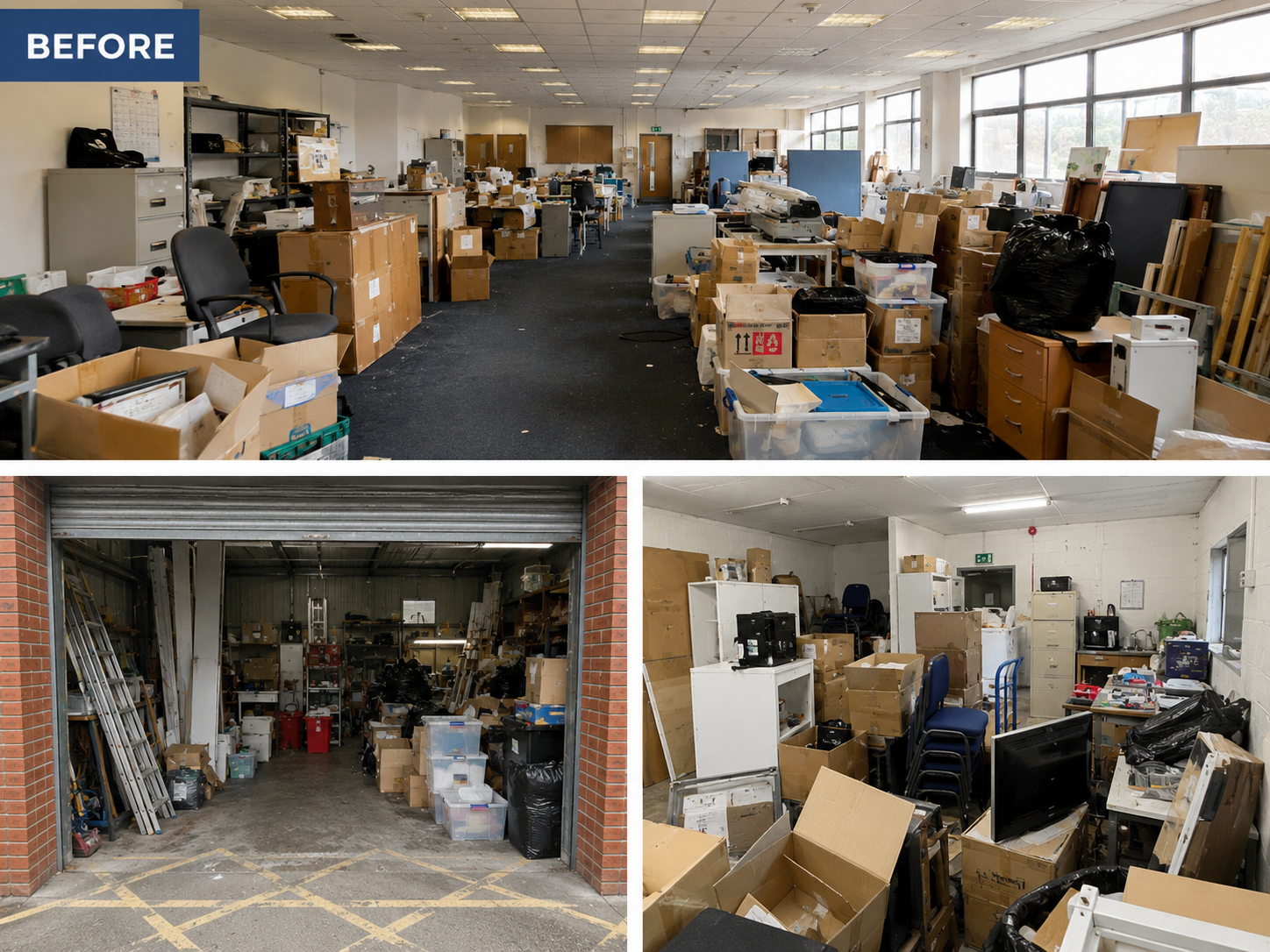 Commercial office clearance before